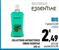 Offerta per Conad - Colluttorio Antibatterico Essentiae a 2,49€ in Conad
