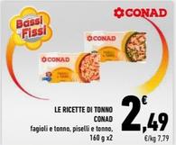 Offerta per Conad - Le Ricette Di Tonno a 2,49€ in Conad