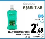 Offerta per Conad - Colluttorio Antibatterico Essentiae a 2,49€ in Conad Superstore