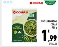 Offerta per Conad - Piselli Finissimi a 1,99€ in Conad Superstore