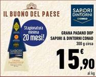 Offerta per Conad - Grana Padano DOP Sapori & Dintorni  a 15,9€ in Conad