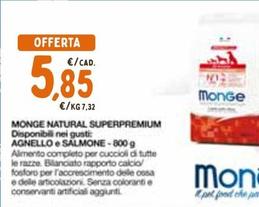 Offerta per Monge - Natural Superpremium a 5,85€ in Pet Store Conad