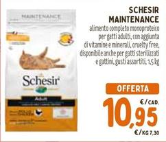 Offerta per Schesir - Maintenance a 10,95€ in Pet Store Conad