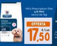 Offerta per Hill's - Prescription Diet Z/D Mini Secco a 17,5€ in Pet Store Conad