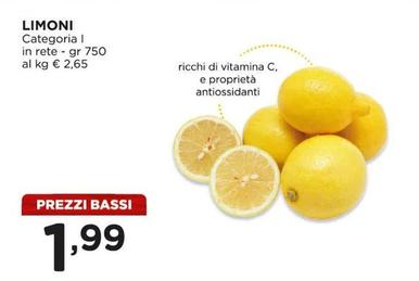 Offerta per Limoni a 1,99€ in Alì e Alìper