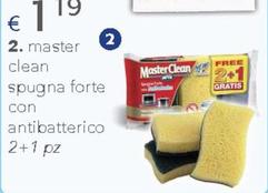 Offerta per Arix - Master Clean Spugna Forte Con Antibatterico a 1,19€ in Acqua & Sapone