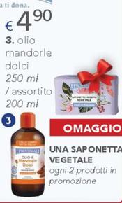 Offerta per I Provenzali - Olio Mandorle Dolci a 4,9€ in Acqua & Sapone