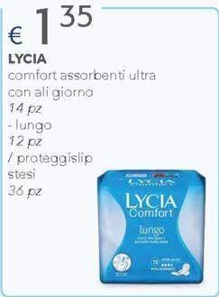Offerta per Lycia - Comfort Assorbenti Ultra Con Ali Giorno a 1,35€ in Acqua & Sapone