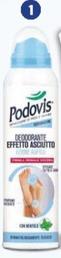 Offerta per Podovis - Deodorante Spray Per Piedi Effetto Asciutto a 4,25€ in Acqua & Sapone