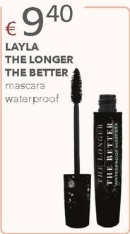 Offerta per Layla - The Longer The Better Mascara Waterproof a 9,4€ in Acqua & Sapone