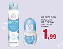 Offerta per Breeze - Deo Roll On/ Deo Spray a 1,99€ in Happy Casa Store