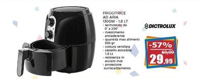 Offerta per Dictrolux - Friggitrice Ad Aria a 29,99€ in Happy Casa Store