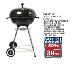 Offerta per Barbecue Con Coperchio E Ruote a 39,99€ in Happy Casa Store
