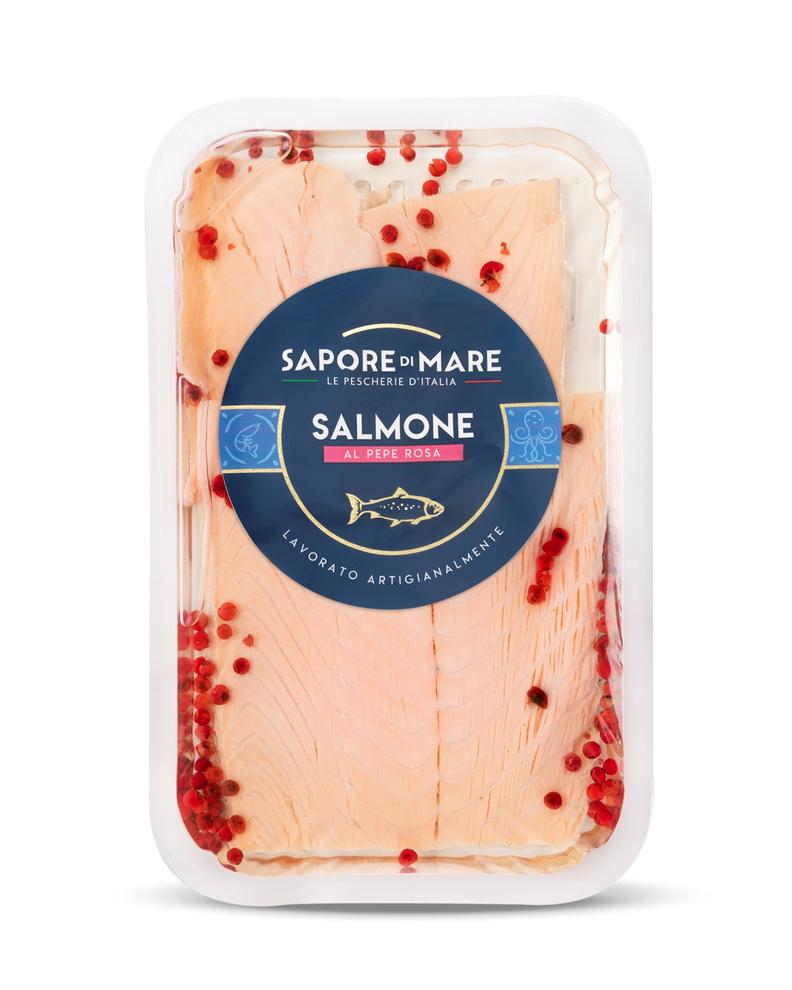 Offerta per Salmone al pepe rosa Sapore di Mare 200 g a 6,25€ in Sapore di Mare