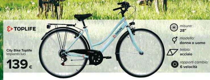 Offerta per Toplife - City Bike  a 139€ in Carrefour Ipermercati