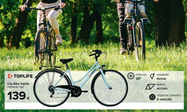 Offerta per Toplife - City Bike  a 139€ in Carrefour Ipermercati
