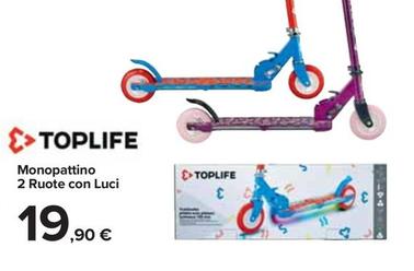 Offerta per Toplife - Monopattino 2 Ruote Con Luci a 19,9€ in Carrefour Ipermercati