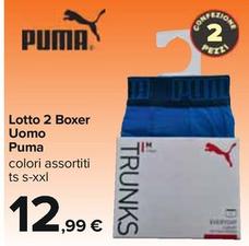 Offerta per Puma - Lotto 2 Boxer Uomo a 12,99€ in Carrefour Ipermercati