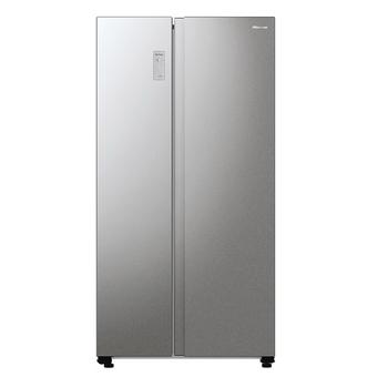 Offerta per Hisense - RS711N4ACE frigorifero side-by-side Libera installazione 550 L E Stainless steel a 599,9€ in Unieuro