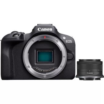 Offerta per Canon - Fotocamera Mirrorless EOS R100 RF-S 18-45mm a 449,9€ in Unieuro