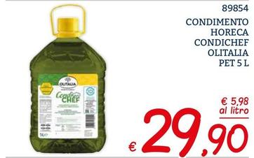 Offerta per Olitalia - Condimento Horeca Condichef a 29,9€ in ZONA