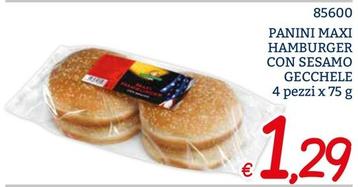 Offerta per Gecchele - Panini Maxi Hamburger Con Sesamo a 1,29€ in ZONA