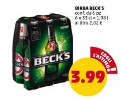 Offerta per Becks - Birra a 3,99€ in PENNY