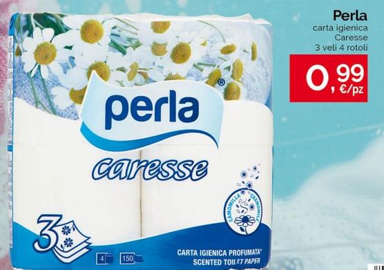 Offerta per Perla - Carta Igienica Caresse a 0,99€ in Acqua & Sapone
