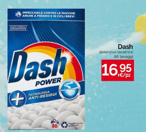Offerta per Dash - Detersivo Lavatrice a 16,95€ in Acqua & Sapone