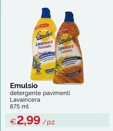 Offerta per Emulsio - Detergente Pavimenti Lavaincera a 2,99€ in Acqua & Sapone