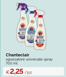 Offerta per Chanteclair - Sgrassatore Universale Spray a 2,25€ in Acqua & Sapone