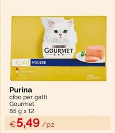 Offerta per Purina - Cibo Per Gatti Gourmet a 5,49€ in Acqua & Sapone