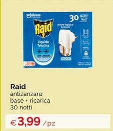Offerta per Raid - Antizanzare Base + Ricarica a 3,99€ in Acqua & Sapone
