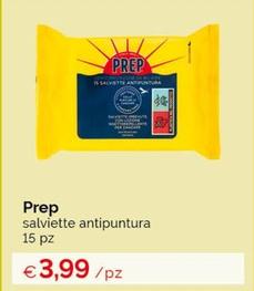 Offerta per Prep - Salviette Antipuntura a 3,99€ in Acqua & Sapone