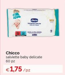 Offerta per Chicco - Salviette Baby Delicate a 1,75€ in Acqua & Sapone
