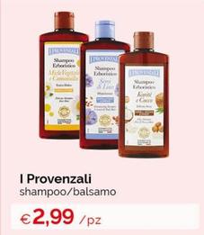 Offerta per I Provenzali - Shampoo a 2,99€ in Acqua & Sapone