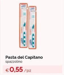 Offerta per Pasta Del Capitano - Spazzolino a 0,55€ in Acqua & Sapone