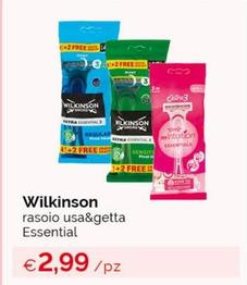 Offerta per Wilkinson Sword - Rasoio Usa&Getta Essential a 2,99€ in Acqua & Sapone