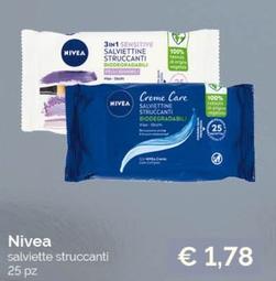 Offerta per Nivea - Salviette Struccanti a 1,78€ in Acqua & Sapone