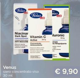 Offerta per Venus - Siero Concentrato Viso a 9,9€ in Acqua & Sapone