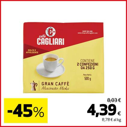 Offerta per CAFFÈ GRAN CAFFÈ CAGLIARI in Superstore Coop