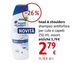 Offerta per Head & Shoulders - Shampoo Antiforfora Per Cute E Capelli a 2,79€ in dm