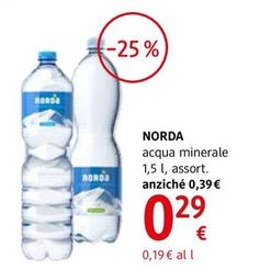 Offerta per Norda - Acqua Minerale a 0,29€ in dm