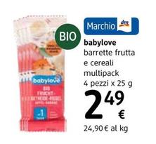 Offerta per Babylove - Barrette Frutta E Cereali a 2,49€ in dm