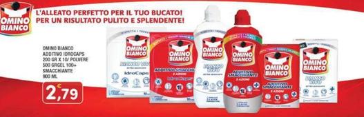 Offerta per Omino Bianco - Additivo Idrocaps Polvere a 2,79€ in Maury's