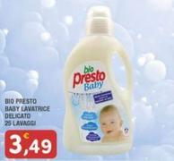 Offerta per Bio Presto - Baby Lavatrice Delicato a 3,49€ in Maury's