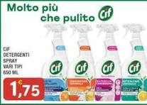 Offerta per Cif - Detergenti Spray a 1,75€ in Maury's