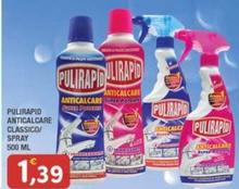 Offerta per Pulirapid - Anticalcare Classico/ Spray a 1,39€ in Maury's