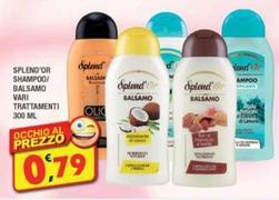 Offerta per Splend'or - Shampoo/ Balsamo a 0,79€ in Maury's