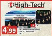 Offerta per High Tech - Catena Luminosa Solare Con 20 Lampadine a 4,99€ in Maury's
